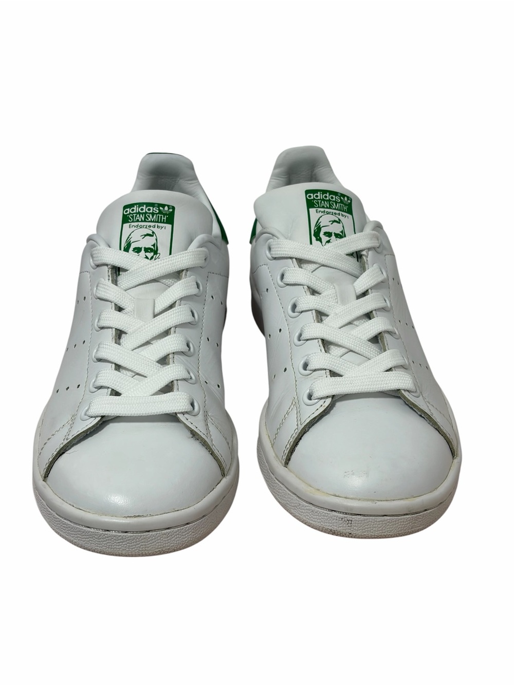 Adidas Stan Smith Classic White Green Tennis Casual Sneakers -Like New -2016 - 6 - Picture 2 of 10
